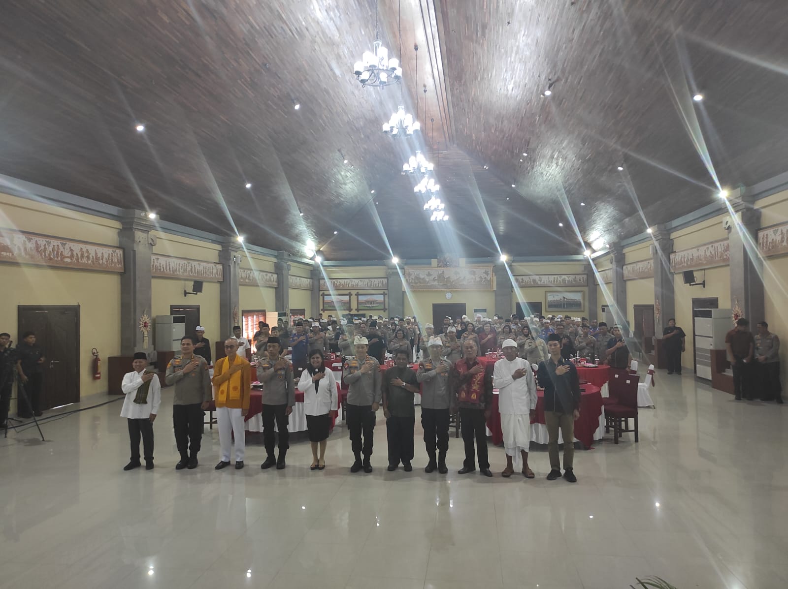 Hari Bhayangkara ke-77, Polda Bali Menggelar Doa Lintas Agama