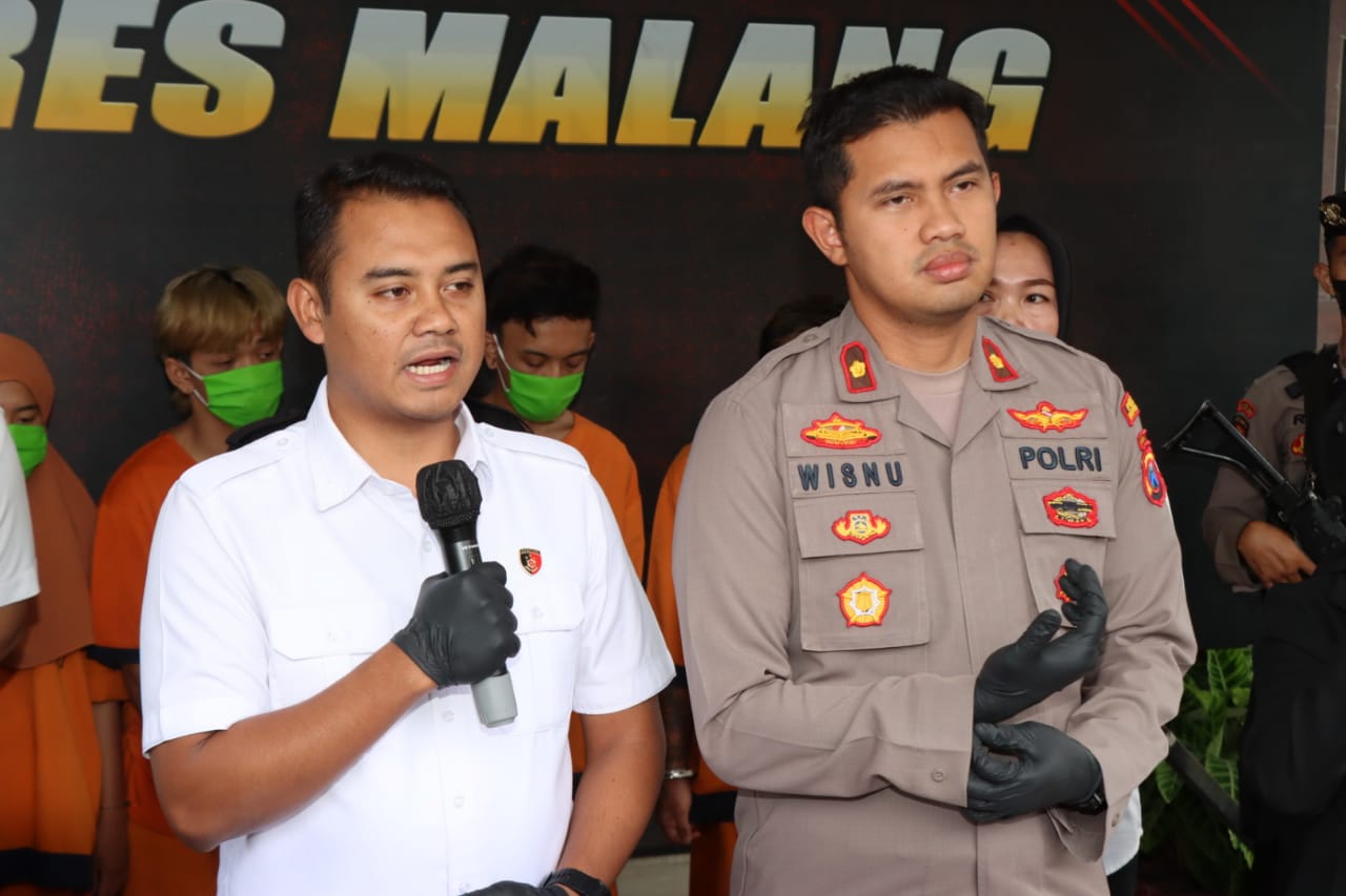 Polres Malang Ungkap Kasus TPPO 7 Tersangka Berhasil Diamankan