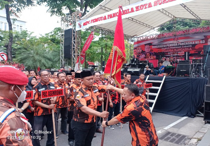 MPC Pemuda Pancasila Kota Surabaya Peringati Dirgahayu HUT PP Ke 63