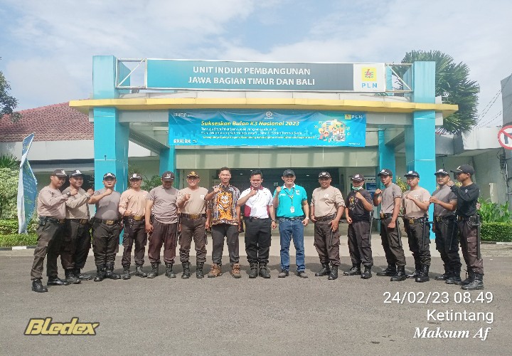 Sebagai Petugas Frontliner Satuan Pengamanan PLN UIP JBTB-HPI Tingkatkan Kemampuan Turjawali