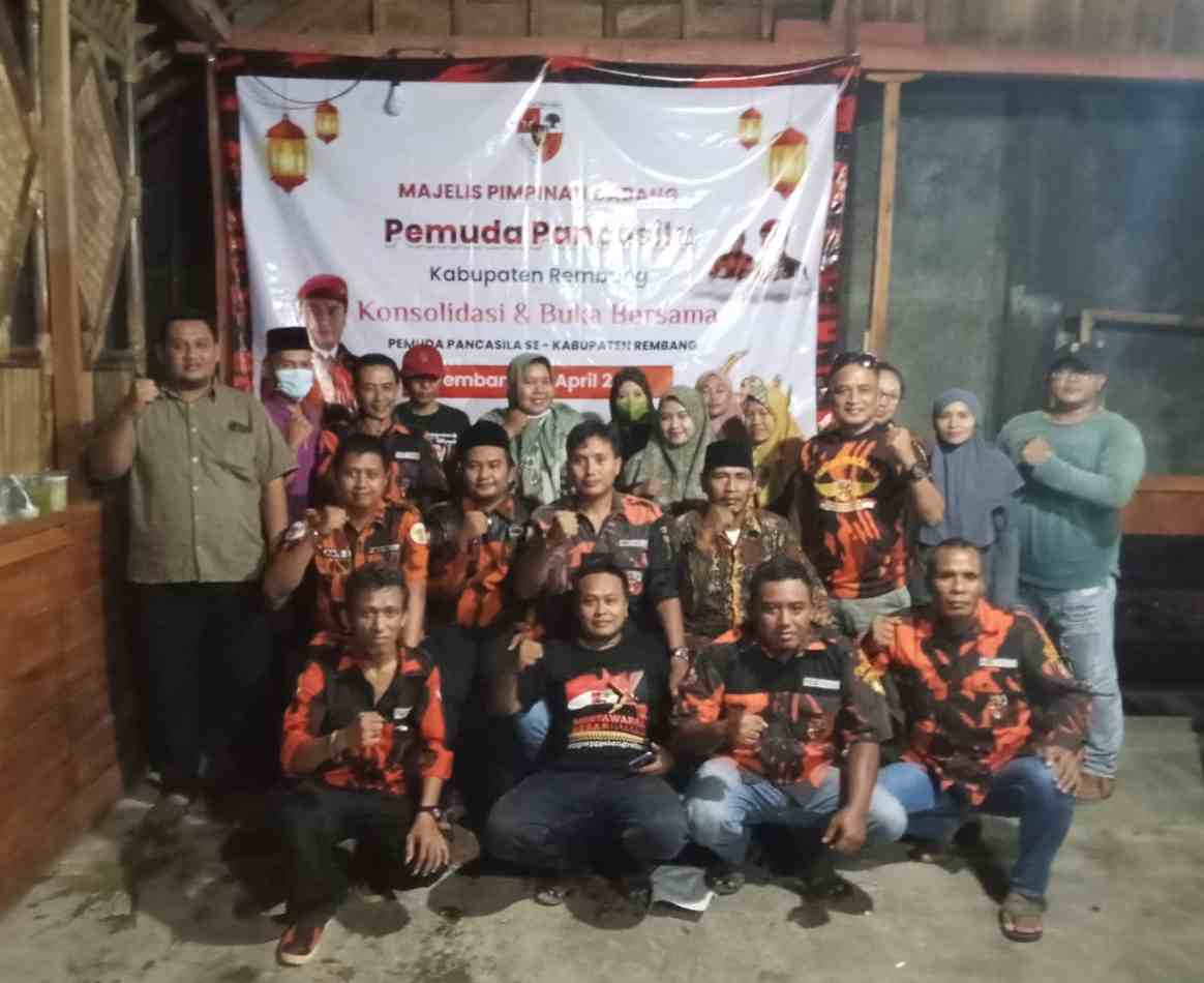 MPC Pemuda Pancasila Rembang Gelar Konsolidasi dan Buka Bersama