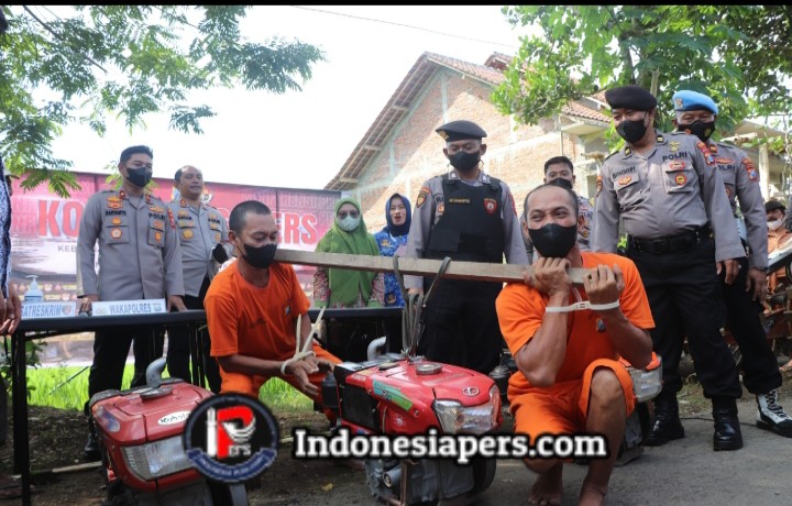 Para Petani Berikan Apresiasi Polres Trenggalek
