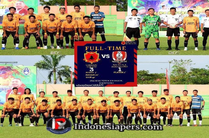 Laga Persahabatan Nafas Tua Bojonegoro Vs Cakra FC Sarang